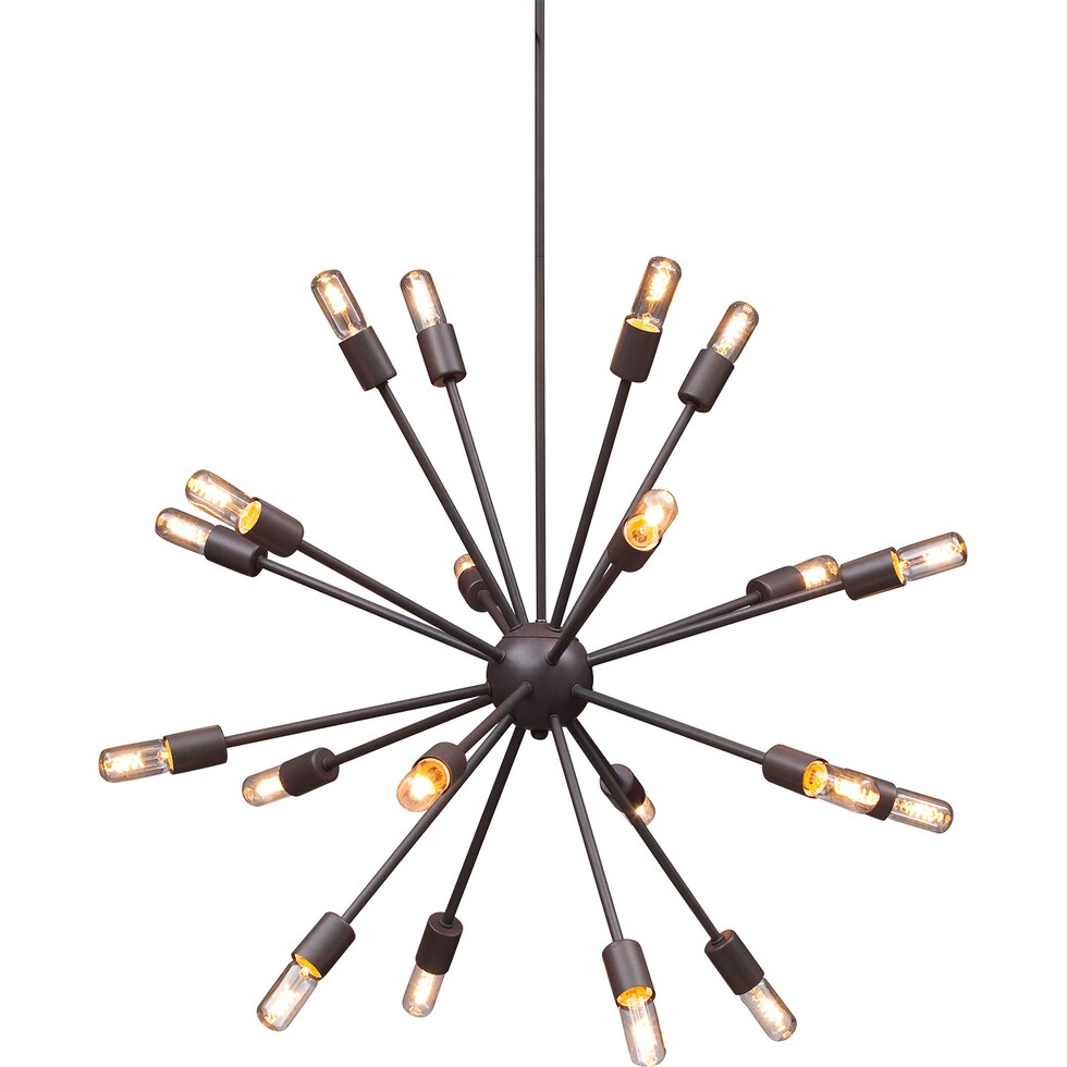 sapphire rust chandelier   