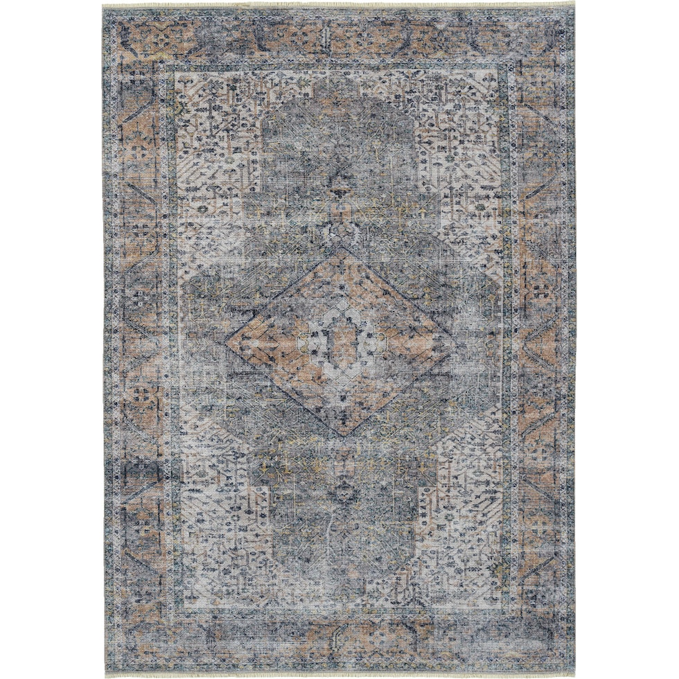 sarafina gray area rug  x    