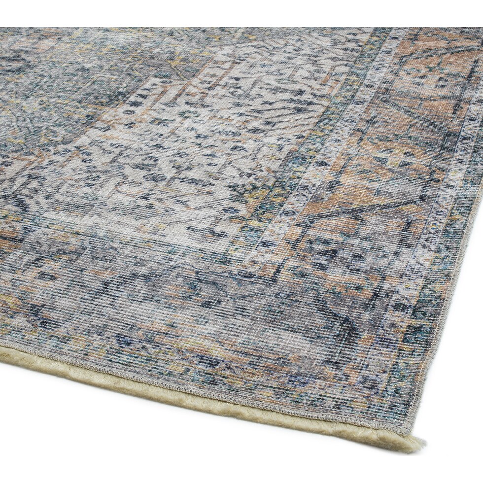 sarafina gray area rug  x    