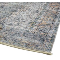 sarafina gray area rug  x    