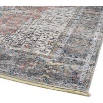 sarafina multicolor area rug  x    