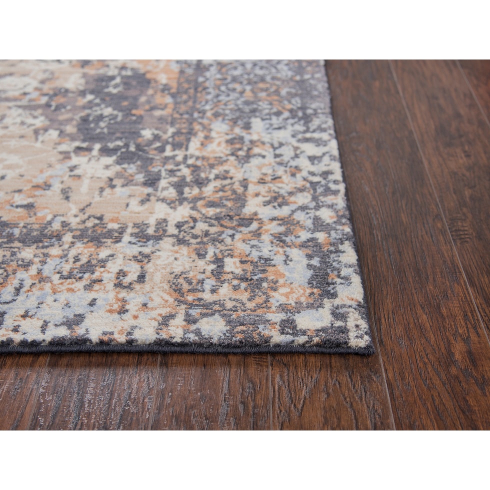 sarai gray area rug  x    