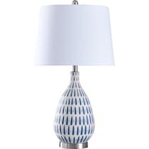 sarangerel blue table lamp   