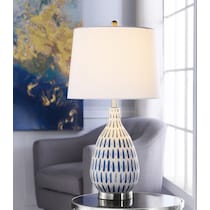 sarangerel blue table lamp   