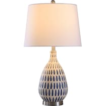 sarangerel blue table lamp   