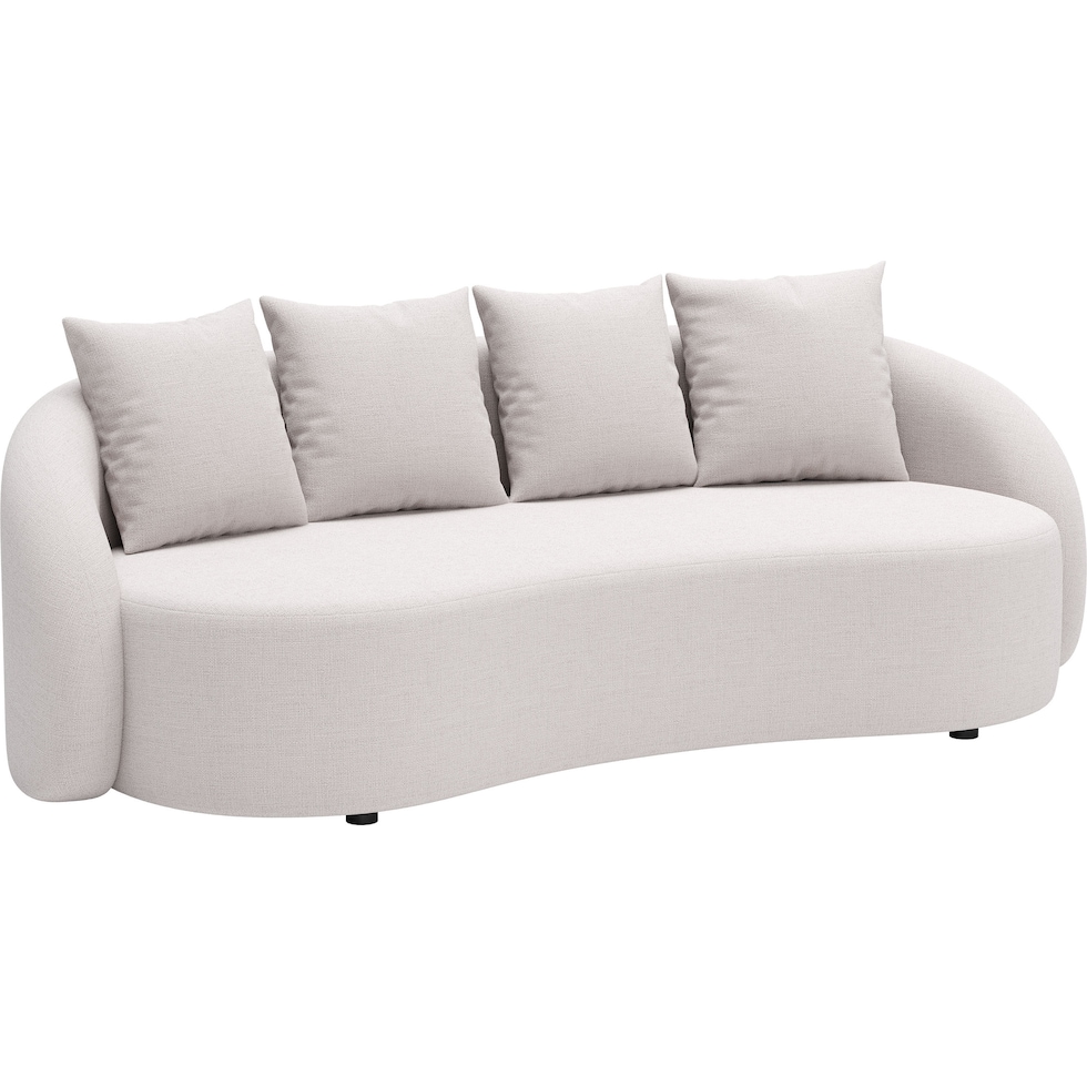 sarasota neutral outdoor sofa   