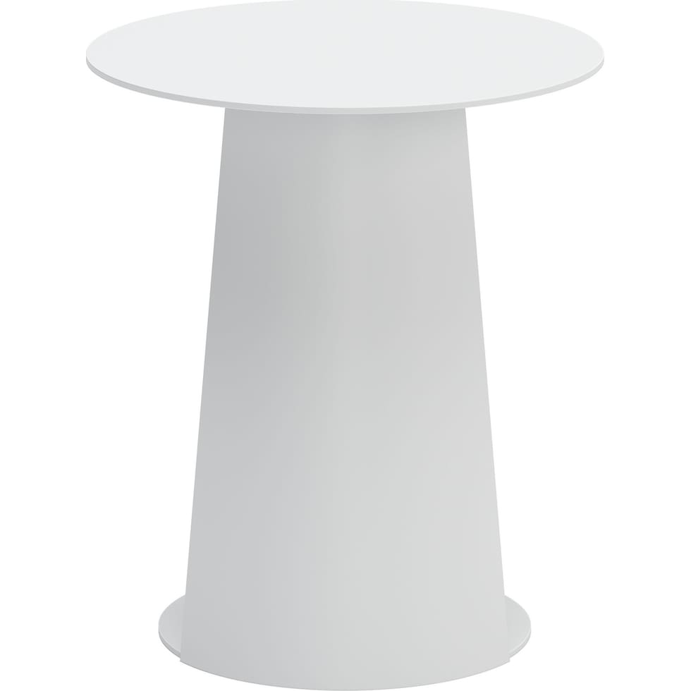 sarasota white accent table   