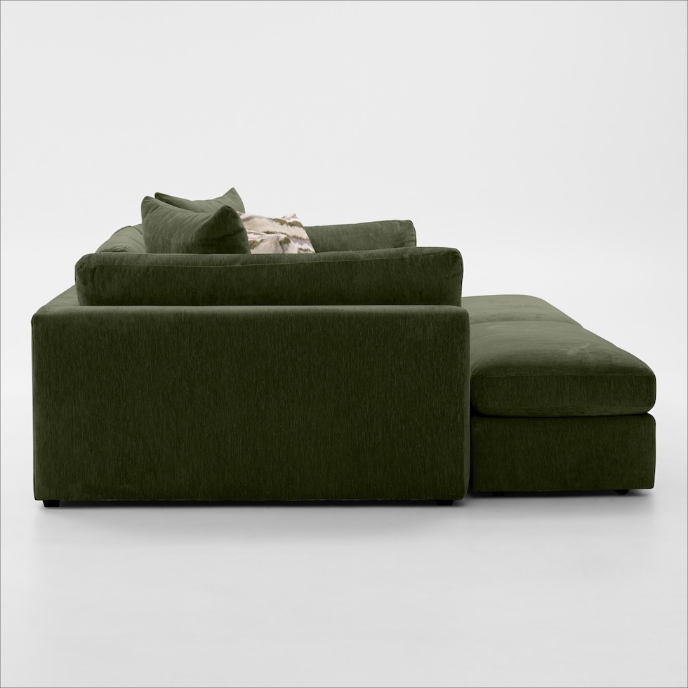sasha green sectional   