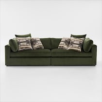 sasha green sofa   