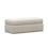 sasha neutral ottoman   