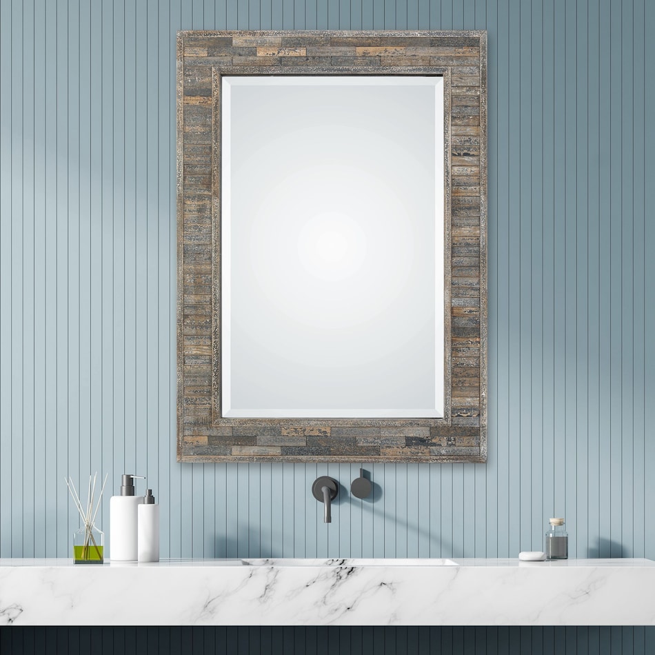 sava gray mirror   