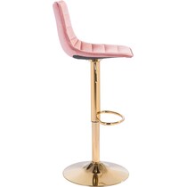 sawyer pink gold bar stool   