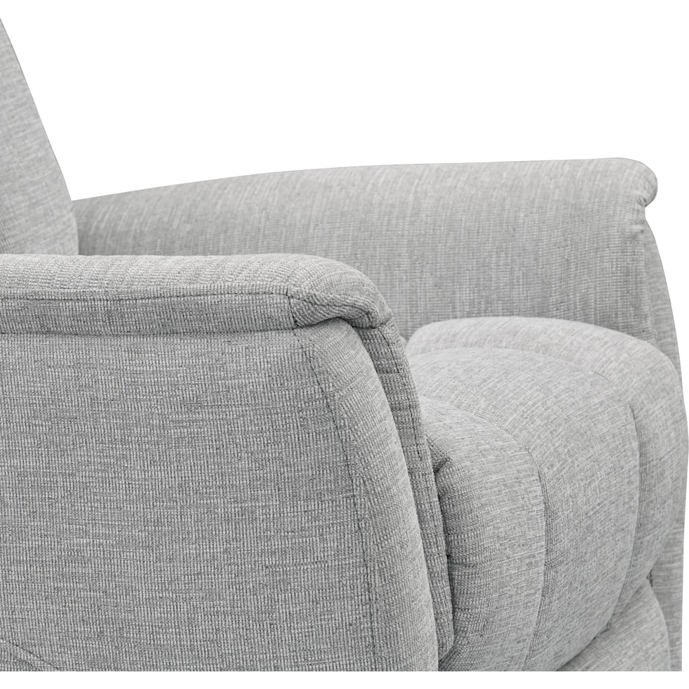 saxton gray swivel chair   