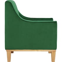 sconcet green accent chair   