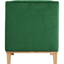 sconcet green accent chair   