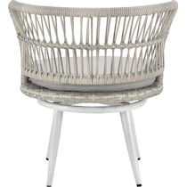 scottsdale off white gray outdoor chair set   