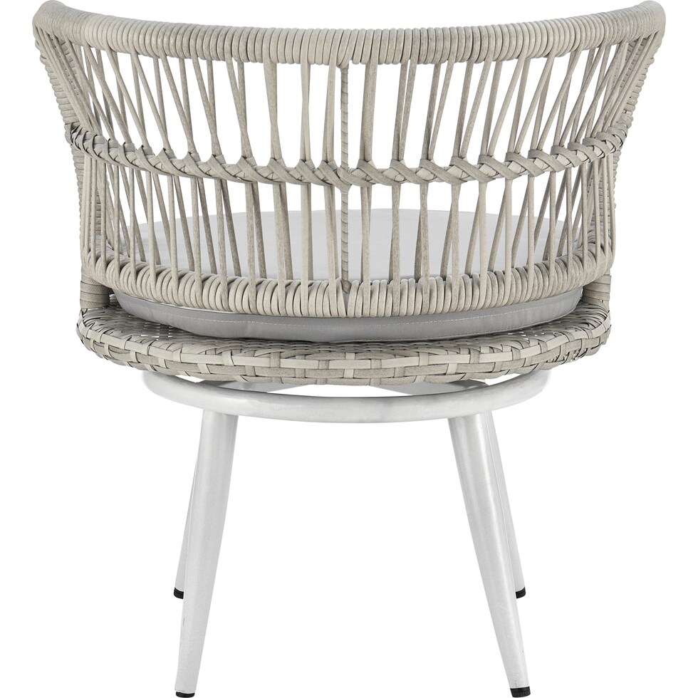scottsdale off white gray outdoor chair set   