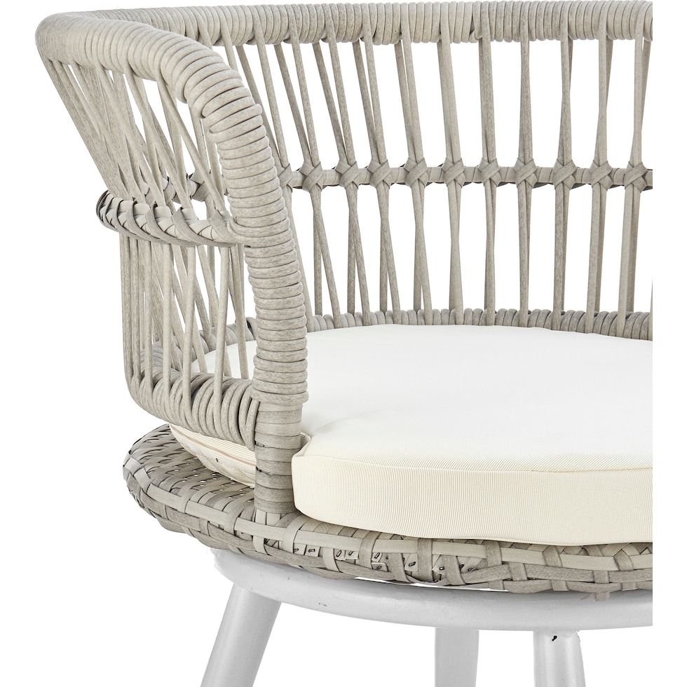 scottsdale white outdoor chair set   