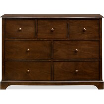 scout dark brown dresser   