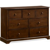 scout dark brown dresser   