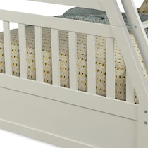 scout white twin over full bunk bed   