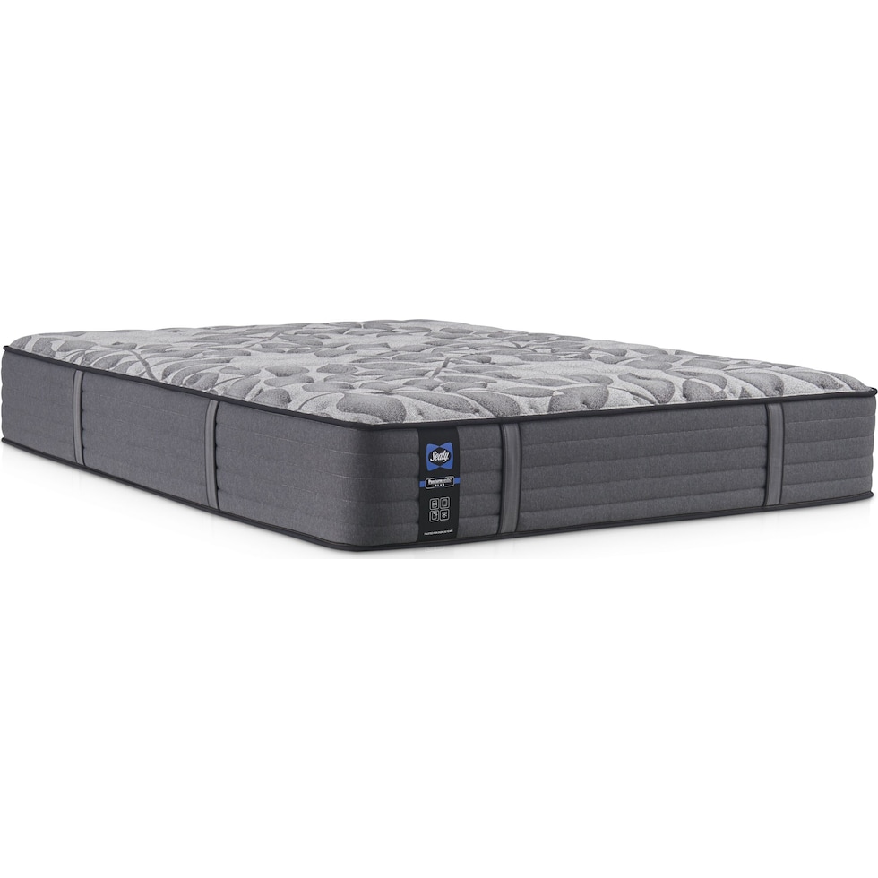 sealy avonlea gray twin mattress   