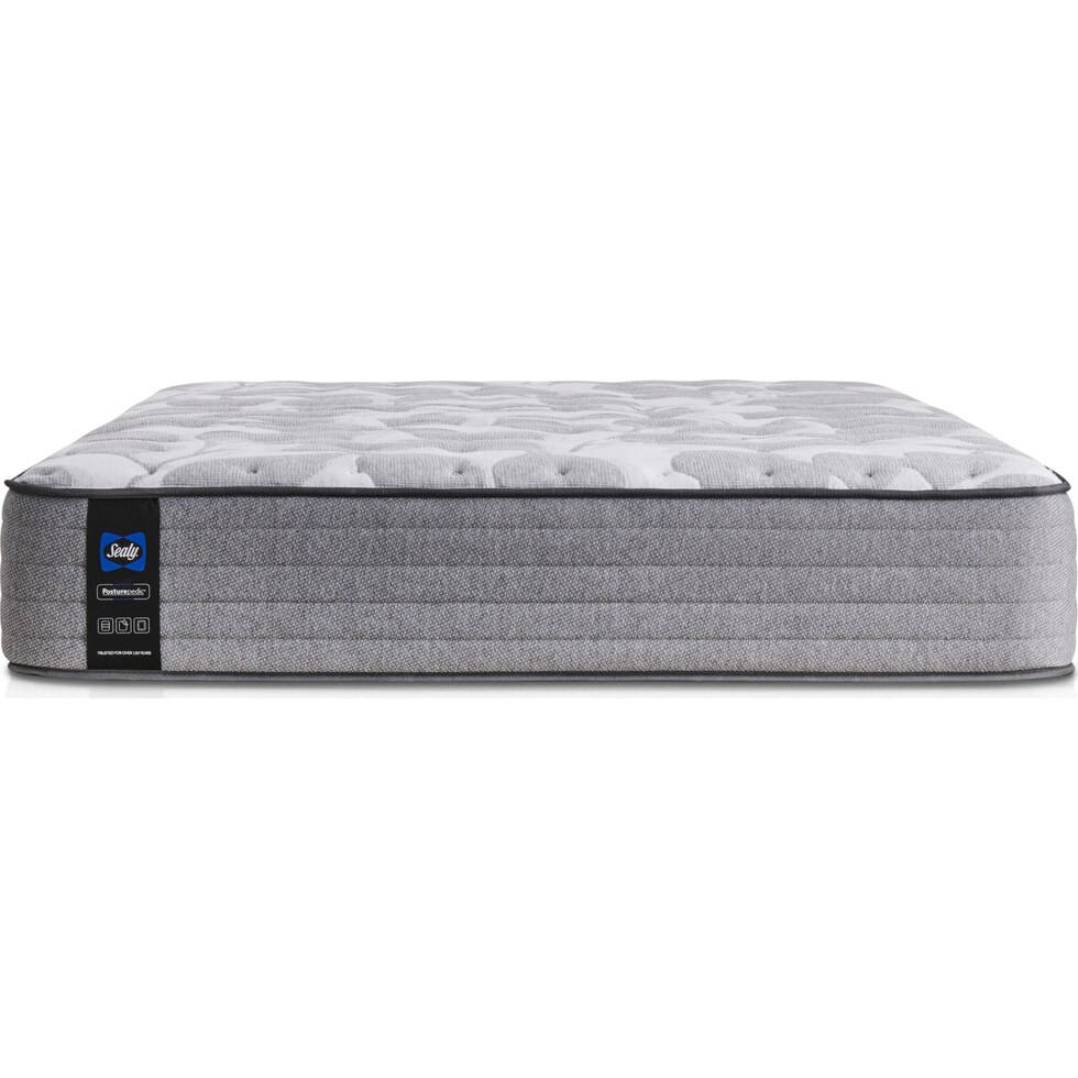 sealy dantley gray queen mattress   