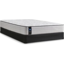 sealy diggens gray california king mattress split foundation set   