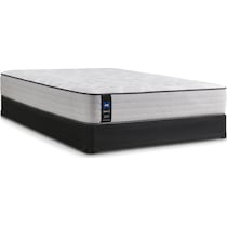 sealy diggens gray king mattress split foundation set   