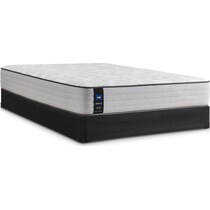 sealy diggens gray twin xl mattress foundation set   