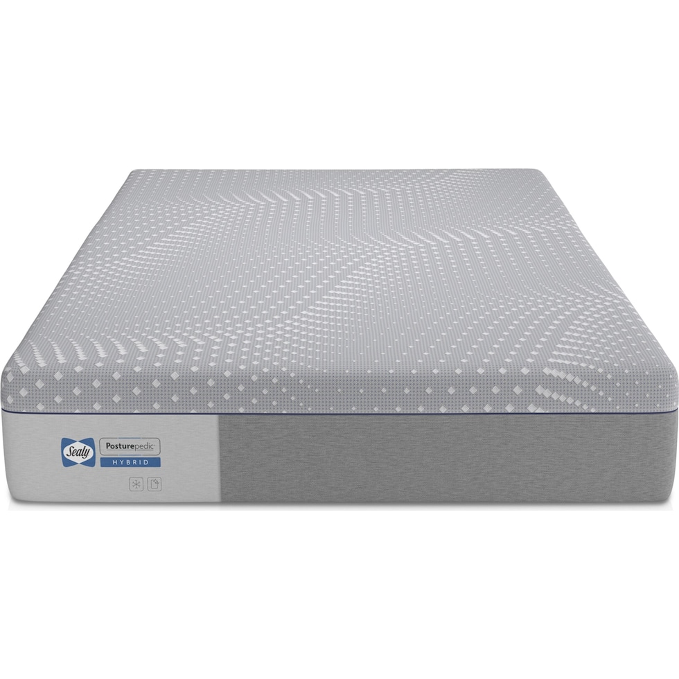 sealy elsanta gray full mattress   