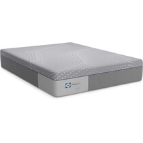 sealy elsanta gray queen mattress   