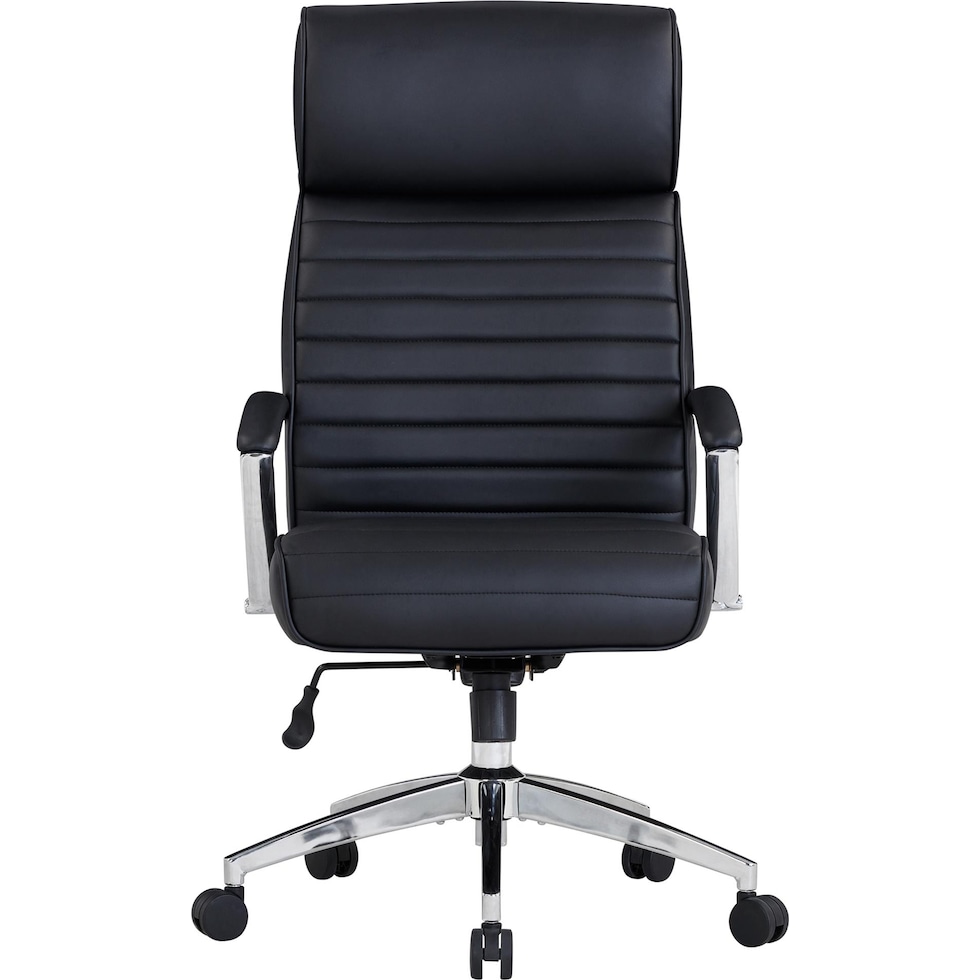 sealy black desk chair   