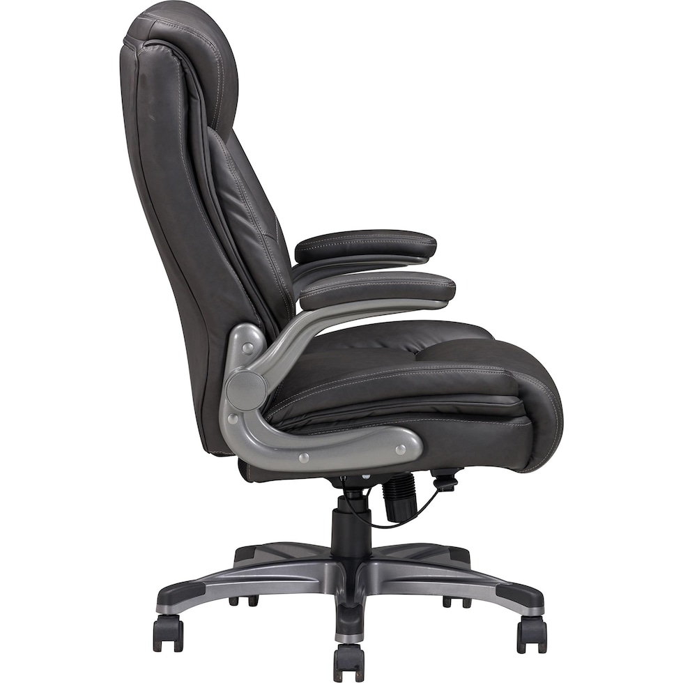 sealy gray desk chair   