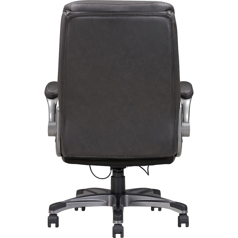 sealy gray desk chair   