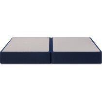 sealy® boxspring blue california king split box spring   