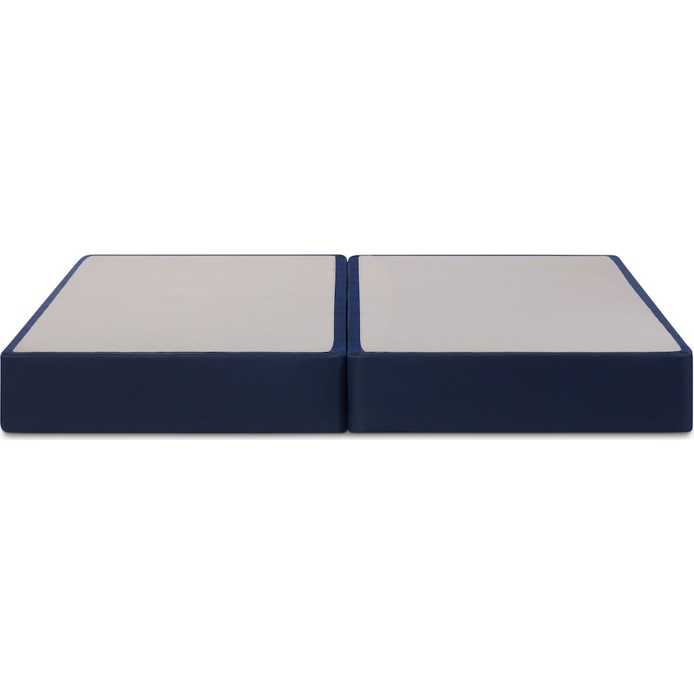 sealy® boxspring blue queen split box spring   