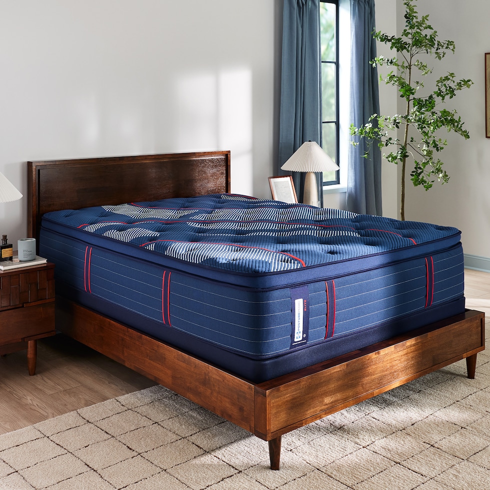 sealy® brenham blue california king mattress   