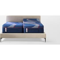 sealy® brenham blue split king mattress   