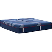 sealy® brenham blue split king mattress   