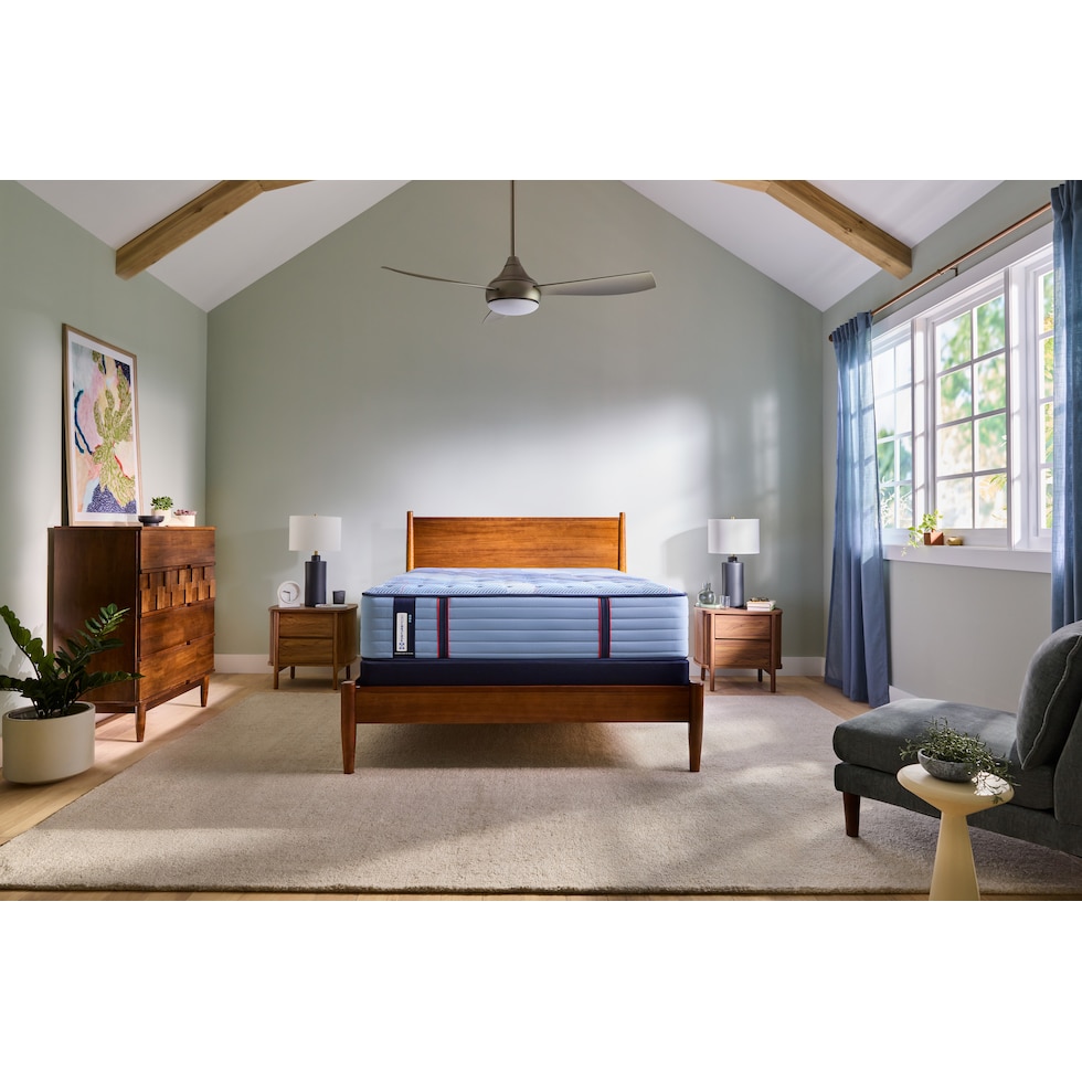 sealy® clemmons blue california king mattress   