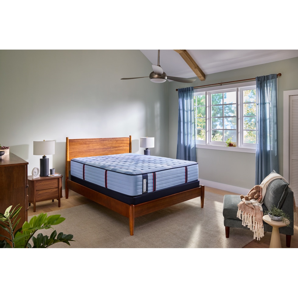 sealy® clemmons blue california king mattress   