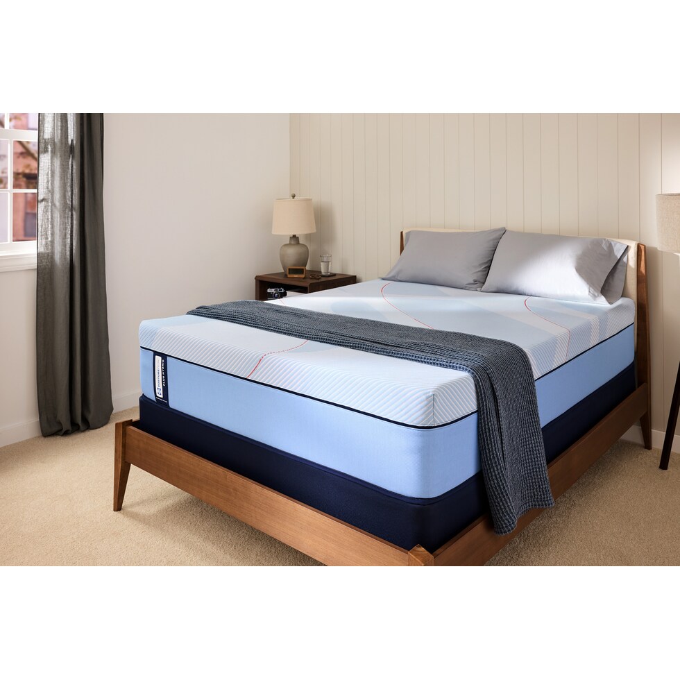 sealy® elmsford blue california king mattress   