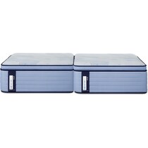 sealy® elmsford blue split california king mattress   