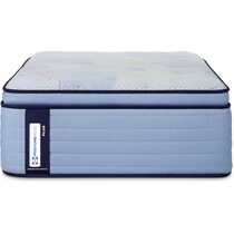 sealy® elmsford blue twin mattress   
