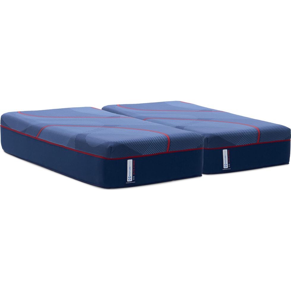 sealy® high point blue split king mattress   