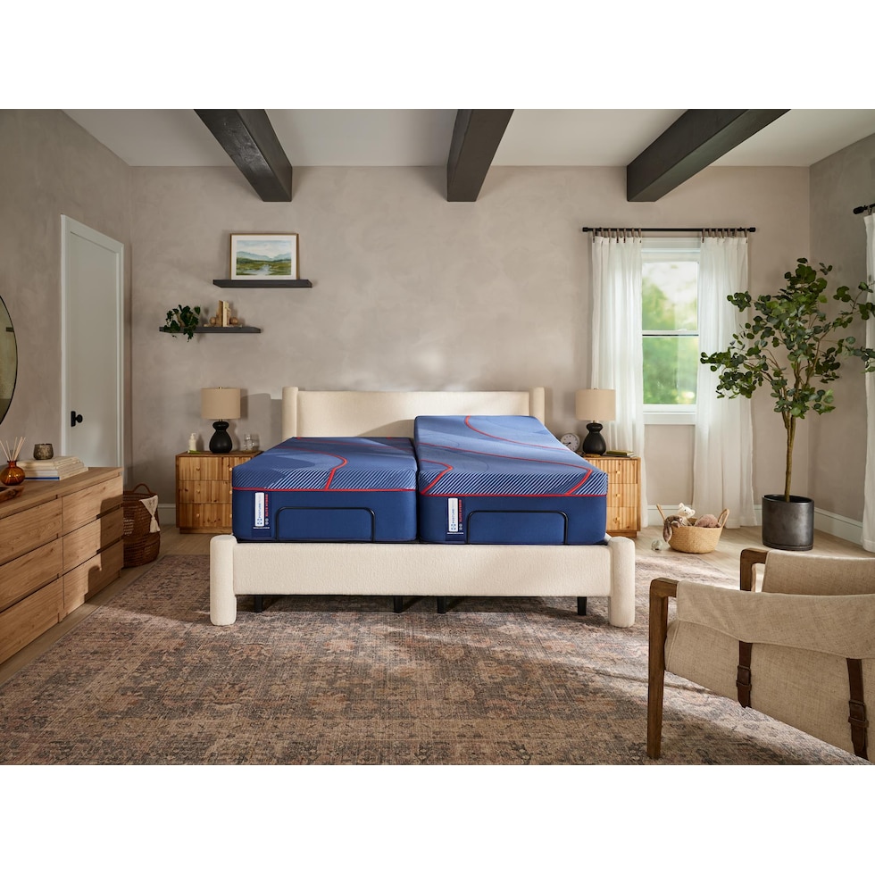 sealy® high point blue split king mattress   