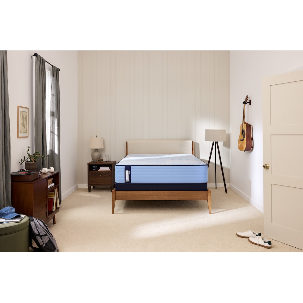 sealy® linton blue california king mattress   