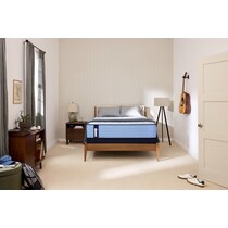 sealy® linton blue king mattress   