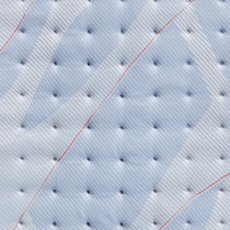 sealy® linton blue queen mattress   